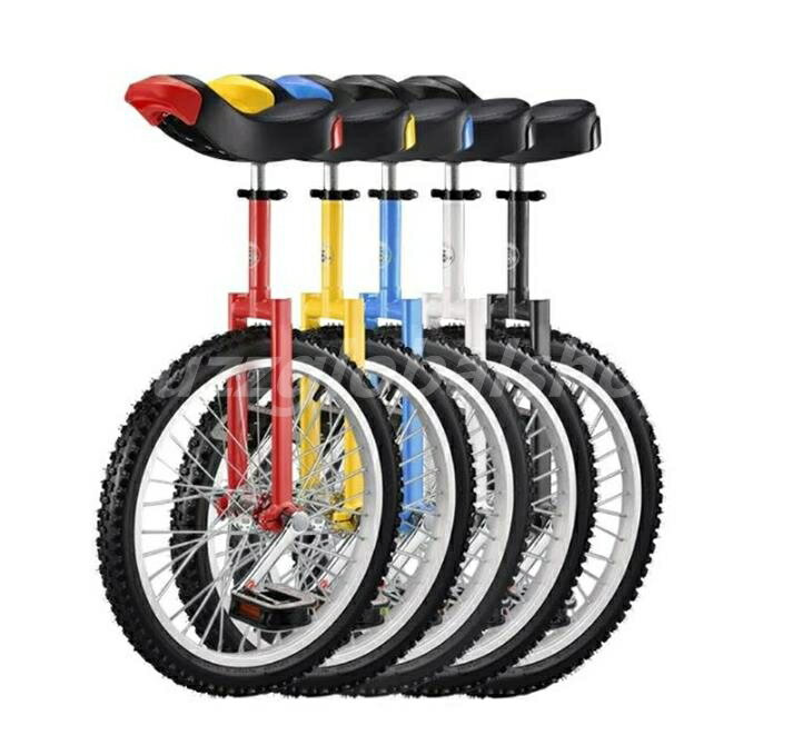 一輪車 子ども用 コンペティション 16/18/20インチ子供スタンド付 バランス運動 組み立て式 ユニサイクル 競技用 スポーツ バランス感覚