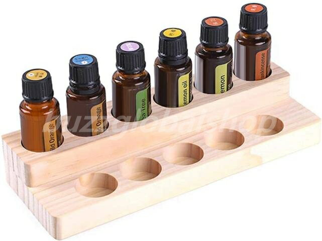 アロマオイルスタンド 木製 精油収納 エッセンシャルオイル 収納ボックス 香水展示スタンド 精油収納ケース 香水収納ケース 精油収納 展示スタンド エッセンシャルオイル収納ボックス 11本用