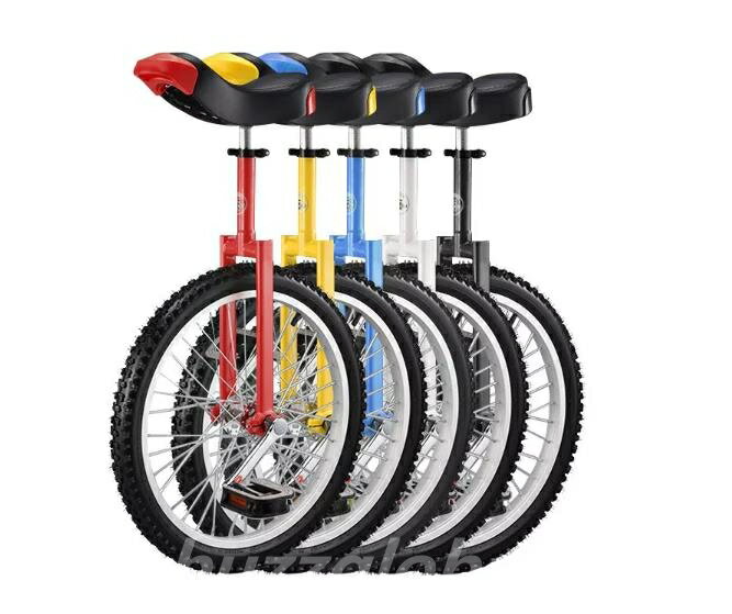一輪車 子ども用 コンペティション 16/18/20インチ子供スタンド付 バランス運動 組み立て式 ユニサイクル 競技用 スポーツ バランス感覚?体幹を鍛えられ...