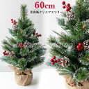 クリスマスツリー 卓上 北欧風 クリスマスツリー 60cm 松ぼっくり付き ヌードツリー ミニクリスマスツリー Christmas tree クリスマス飾り グ...
