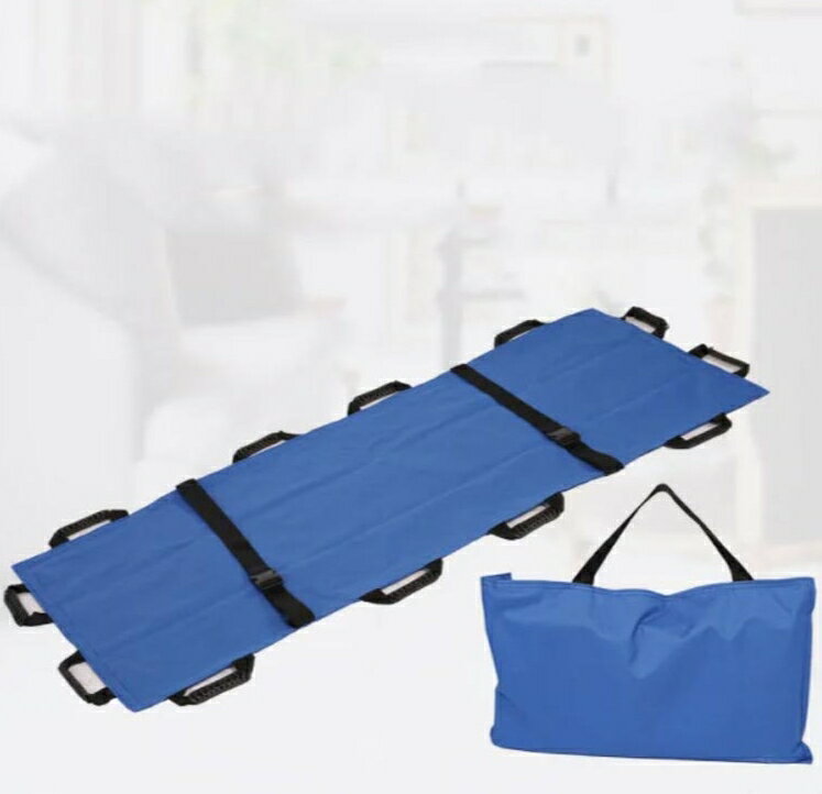 【送料無料】 担架 折りたたみ 担架 簡易担架 ナイロン 布担架 マルチ担架 救急 救護 搬送 患者移動用シート 介護用品 防災 災害対策 避難用具 安全ベルト おりたたみ 携帯 たんか 収納袋付き