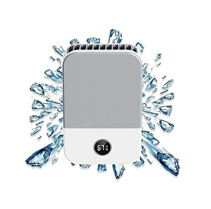 首掛け扇風機 ベルトファン クリップファン 薄型 首掛け 1台4役 軽量 羽なし 扇風機 ミニ 小型 USB充電..