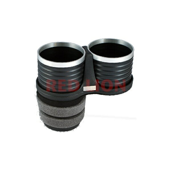 ALCABO 車種別ドリンクホルダー TOYOTA(トヨタ) アクア(10系) ブラック/リングカップタイプ [AL-T119BS]