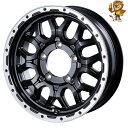 ホイール4本セット BEST MUD BAHN XR-800M (MBK/RP) 16インチ 5.5J PCD:139.7/5 インセット:20 マッドバーン ...