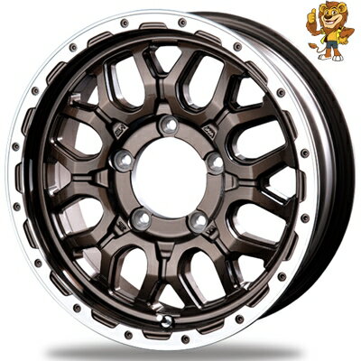 ホイール4本セット BEST MUD BAHN XR-800M (GBR/RP) 16インチ 5.5J PCD：139.7/5H インセット：0 【個人宅発送可・在庫状況要問い合わせ】