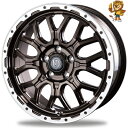 ホイール4本セット BEST MUD BAHN XR-800M (GBR/RP) 17インチ 7.0J PCD:114.3/5H インセット:48 【法人宛て発...