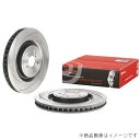 ディクセル SD3657022S スリット入り純正補修向けブレーキローター(ブレーキディスク) SD Rr. IMPREZA GRB BREMBO