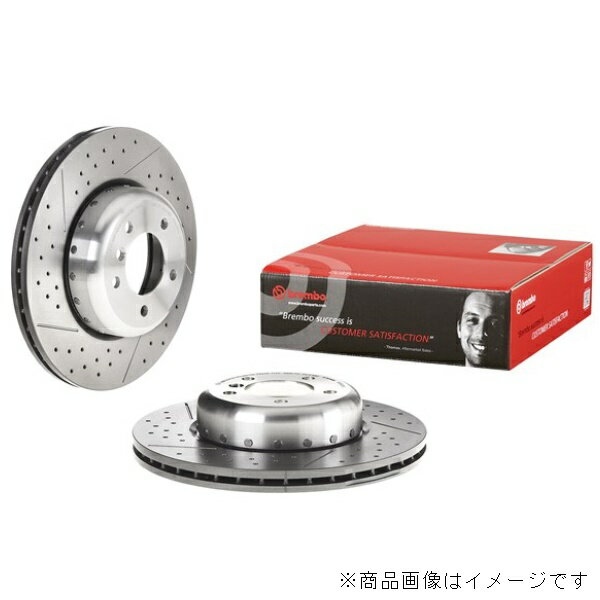 brembo (ブレンボ) ブレーキローター フロント左右 BMW E87 (1シリーズ) UD20 10/05〜11/09 [09.C420.13]