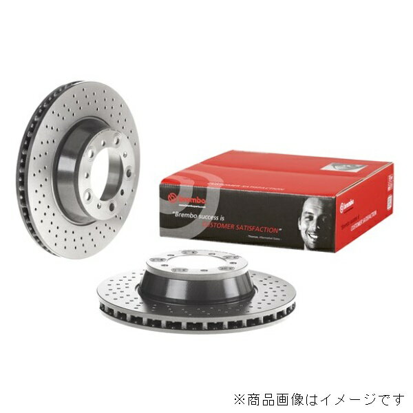 brembo (ブレンボ) ブレーキローター リア左右 PORSCHE 911 (996 3.6TURBO) 99664 98〜04 [09.C878.11]