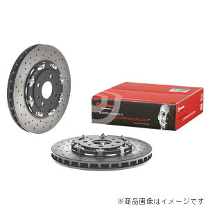 brembo (ブレンボ) ブレーキローター フロント左右 MERCEDES BENZ R230 (SL) 230472 06/11〜12/03 [09.9313.33]