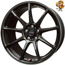 ホイール4本セット HOT STUFF CROSS SPEED HYPER EDITION RS9 (GGM) 18インチ 9.5J PCD100/5H 45