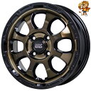 ホイール4本セット HOT STUFF MAD CROSS GRACE (BRC/BK) 14インチ 4.5J PCD100/4H 45 その1