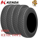 145R12LT 80/78N KENDA (ケンダ) WR01 ICETEC VANZ スタッドレスタイヤ4本セット 【法人宛て発送限定】 【タイヤ交換可能】