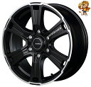 ホイール4本セット MID GARCIA SS REVOLVER (SGBK+RPLM) 16インチ 6.5J PCD:139.7/6H インセット:38 ガルシア SS リボルバー