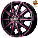 ホイール4本セット MID SCHNEIDER RX10-K (BP/PURPLE) 12インチ 3.5J PCD:100/4H インセット:42 シュナイダー RX10-K