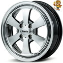 ホイールのみ1本 MID GARCIA Dallas6 (PO/RG) 14インチ 4.5J PCD:100/4H インセット:45 ガルシア ダラスシックス(2)