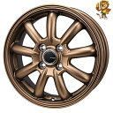 ホイール4本セット MONZA JAPAN JP-STYLE Bany 14インチ 4.5J PCD:100/4H インセット:45 (MATBR) ジェイピースタイル バーニー(2)