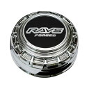 RAYS レイズ 4X4 Forged オプション設定センターキャップ No.83 VR CAP MODEL-05　5-150 (ボア: φ114)　BK-Chrome 4個 61000000006BK
