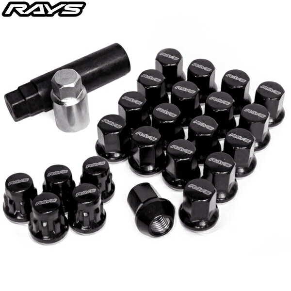 RAYS JIMNY���� 17HEX �ʥåȡ����å��ʥåȥ��å� L31 (23����) M12x1.25 �֥�å� 74081000009BK
