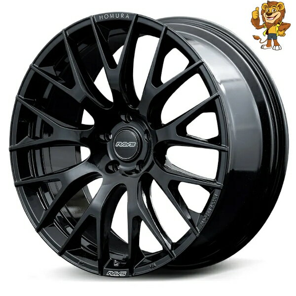 ホイール4本セット RAYS HOMURA 2x9R (BNJ) 19インチ 8.0J PCD:114.3/5H インセット:38 ホムラ