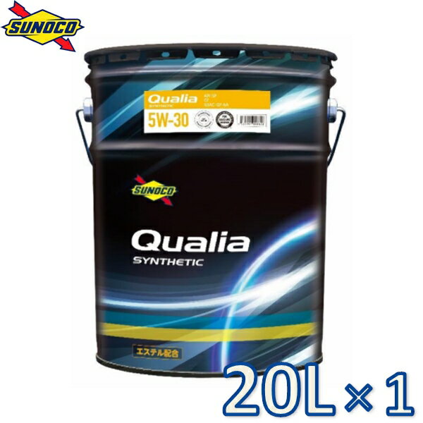 sunoco エンジンオイル Qualia 5W-30 20L×1 クオリア スノコ