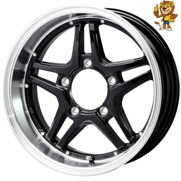 ホイール4本セット TAW J-TECH BJ2 (GB/RP) 16インチ 5.5J PCD:139.7/5H インセット:20 ジェイテック BJ2 