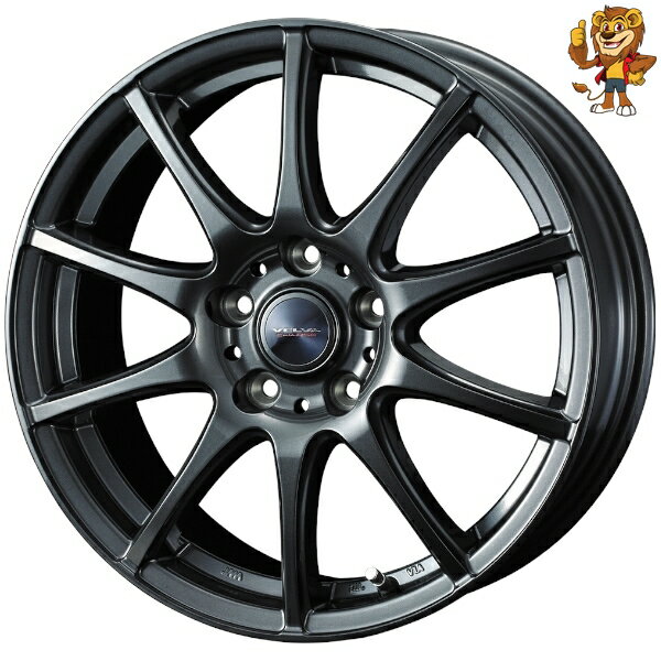 ホイール4本セット weds VELVA CHARGE (GMT) 17インチ 7.0J PCD:114/5H インセット:47 ヴェルヴァ チャージ 【法人宛て発送限定】 1