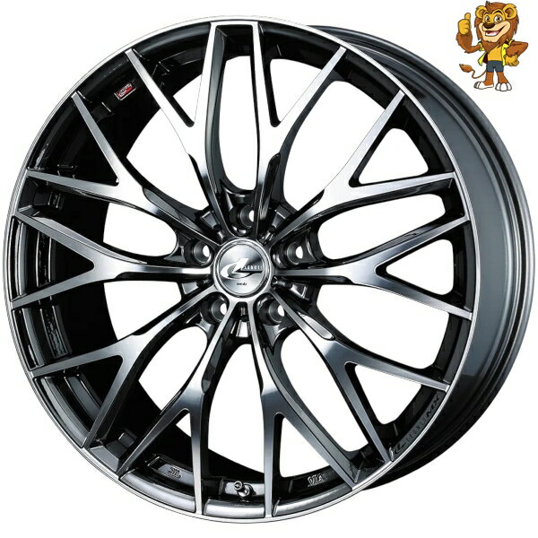 ホイール4本セット Weds LEONIS MX (BMCMC) 19インチ 8.0J PCD:114.3/5H インセット:35 レオニス MX(2)