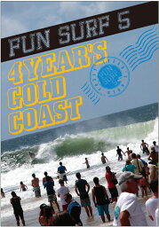 (タイムセール)ファンサーフ5 (FUN SURF5) 4YEAR'S GOLD COAST《郵送390円可能》/サーフィンDVD/サーフ サーフィン サーファー SURFIN SURF SURFER 便利ボディーボード BODYBOARD絡みにくいパワーコード つけ方 長さ 選び方 ショートボード