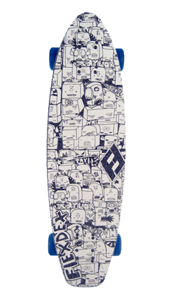 《送料無料》【かわいいクラシックデザイン】フレックスデックスFLEX DEX 29INCH(73.7cm)CLASSICグラフィック
