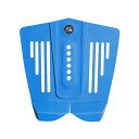 クイックシルバー (QUIKSILVER) バットワイドスリーピースデッキパッドショートボード用/ブルー QS BAT WIDE 3 PIECE BLUE お...