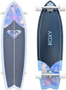 ロキシー(ROXY) ウォーターダイサーフスケートスケートボード ROXY WATERDYE 32 SKATEBOARD　サーフボードボディーボードBODYBOARD大きい サイズ おすすめ 紐 ドルフィン 厚さ 冬レディース メンズ 保温 日焼け パタゴニア ビラボン FCS マジック インナーつば広