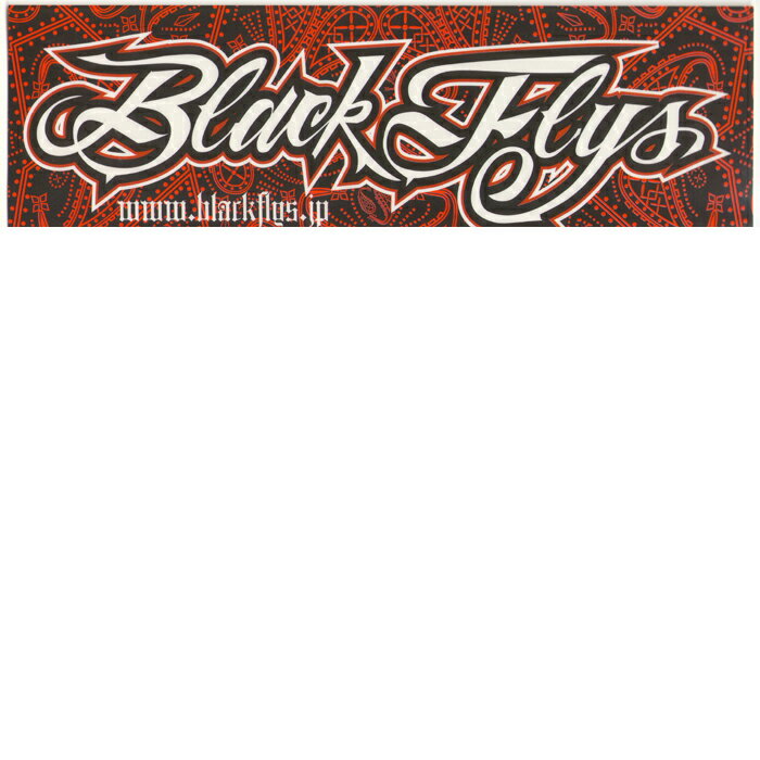 ブラックフライズ (BLACK FLYS) ステッカー STICKER2【大特価の最安値挑戦】SUNGLASSサーフィンのデッキパッドローカル初心者波情報サングラスアイウェア専門のレイバンオークリー度付きウェアアパレルはtシャツキャップ無地タイムセールサングラス