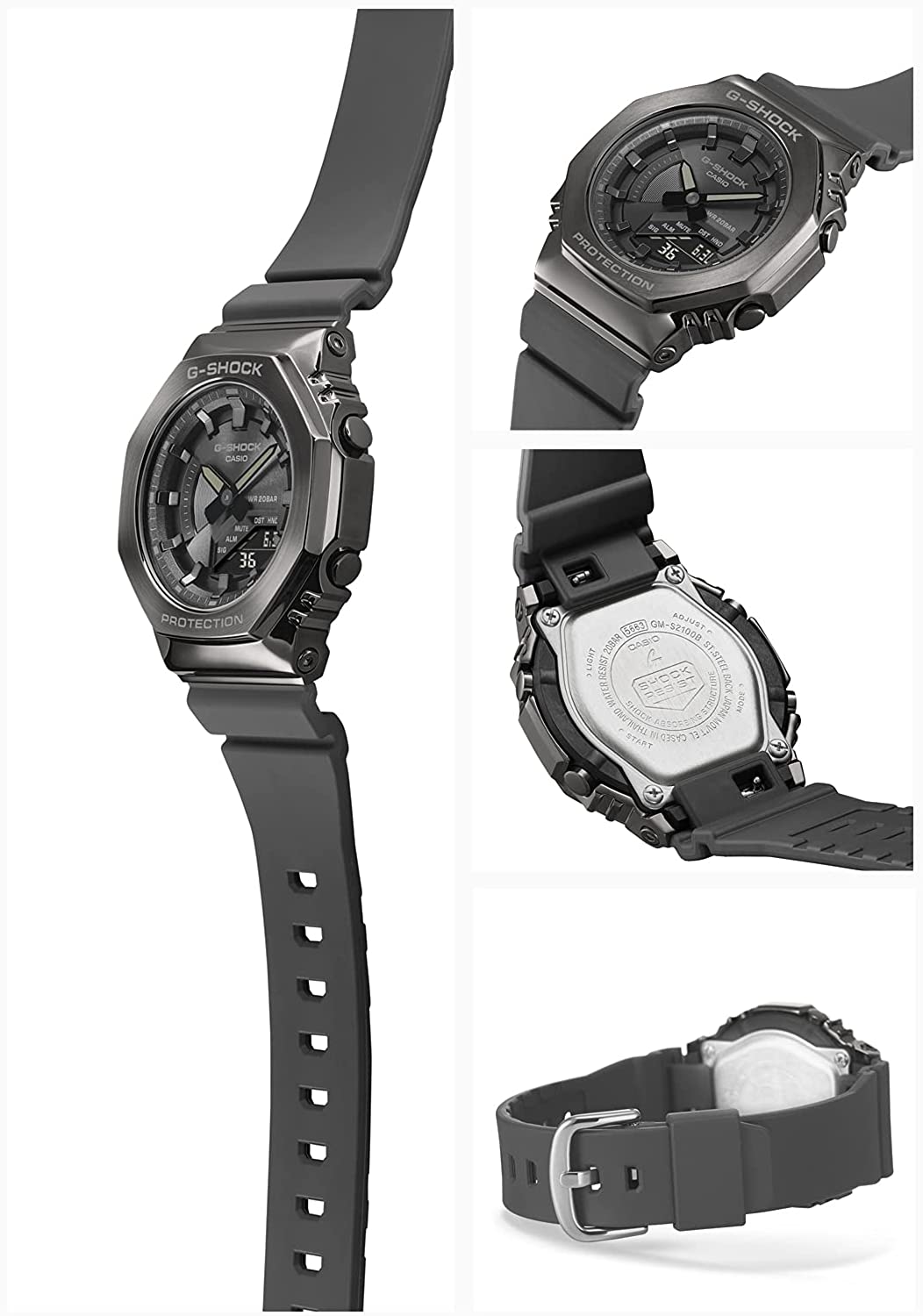 G-SHOCKジーショック (GM-S2100B-8AJF) カシオCASIOシリーズ/Gショックfor women　送料無料/腕時計 ウォッチ 値段 時刻 合わせ 電池交換 合わせ 合わせかた アラーム アナデジ アウトレット ベビージー 防水 ベージュ ベゼル magic 履き方 インナー 冬 代用 夏 暖かい amazon