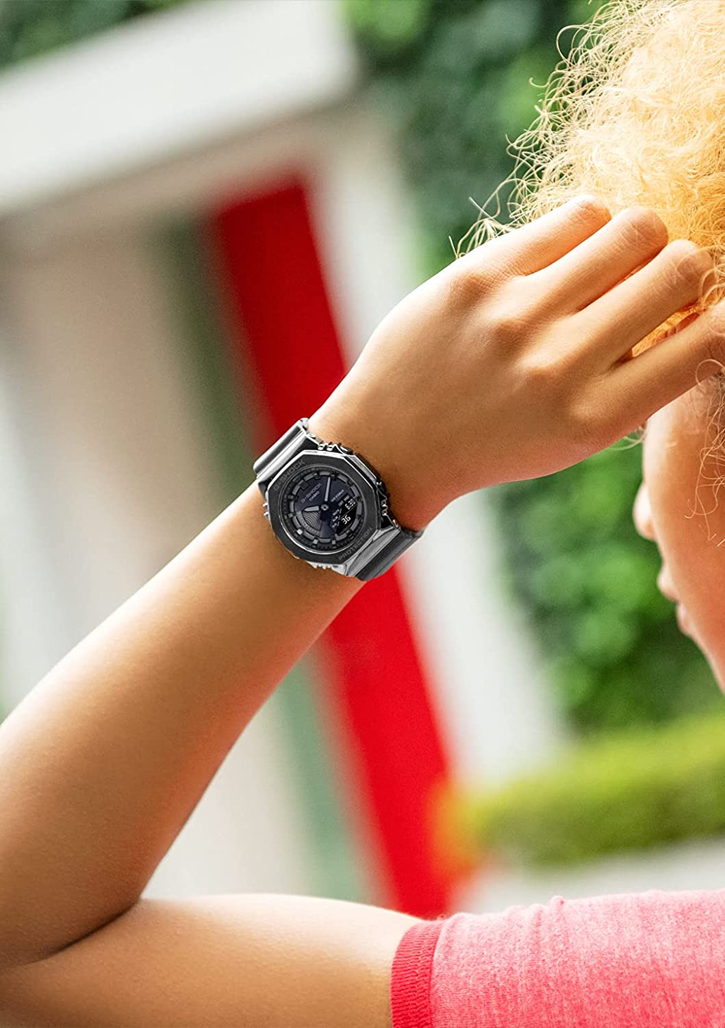 G-SHOCKジーショック (GM-S2100B-8AJF) カシオCASIOシリーズ/Gショックfor women　送料無料/腕時計 ウォッチ 値段 時刻 合わせ 電池交換 合わせ 合わせかた アラーム アナデジ アウトレット ベビージー 防水 ベージュ ベゼル magic 履き方 インナー 冬 代用 夏 暖かい amazon