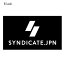 シンジケートジャパン (SYNDICATE JAPAN) ステッカー STICKER 郵便指定で送料120円−代引決済不可 ボードケース 車 人気 作成 貼り方絡みにくいパワーコード つけ方 長さ 選び方 ショートボードデッキパッチ サーフィン 位置 フロント ブランド