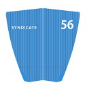 シンジケートジャパン (SYNDICATE JAPAN) ツーピースアラシスリットデッキパッド/ブルー SYNDICATE.JPN TRACTION SLIT ...
