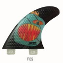 スリーディーフィン(3DFINS)コビクレメンツモンスタフューチャーエフシーエス3本セットKobi Clements MONSTA Thruster Small...