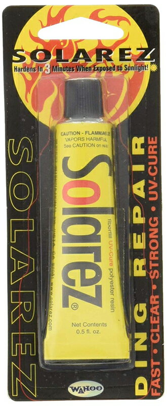 ソーラーレズワフー (SOLAR LEZ WAHOO) ポリエステルミニキット紫外線硬化サーフボード修理用樹脂 MINI KIT REPAIR《あす楽対応》代用...