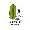 ピーナッツ (PEANUTS) サーフステッカー SURF STICKER (SNP-21001)　スヌーピー サーフボード ミュージアム グッズ イラスト 画像 アフタヌーンティー 当たり 六本木
