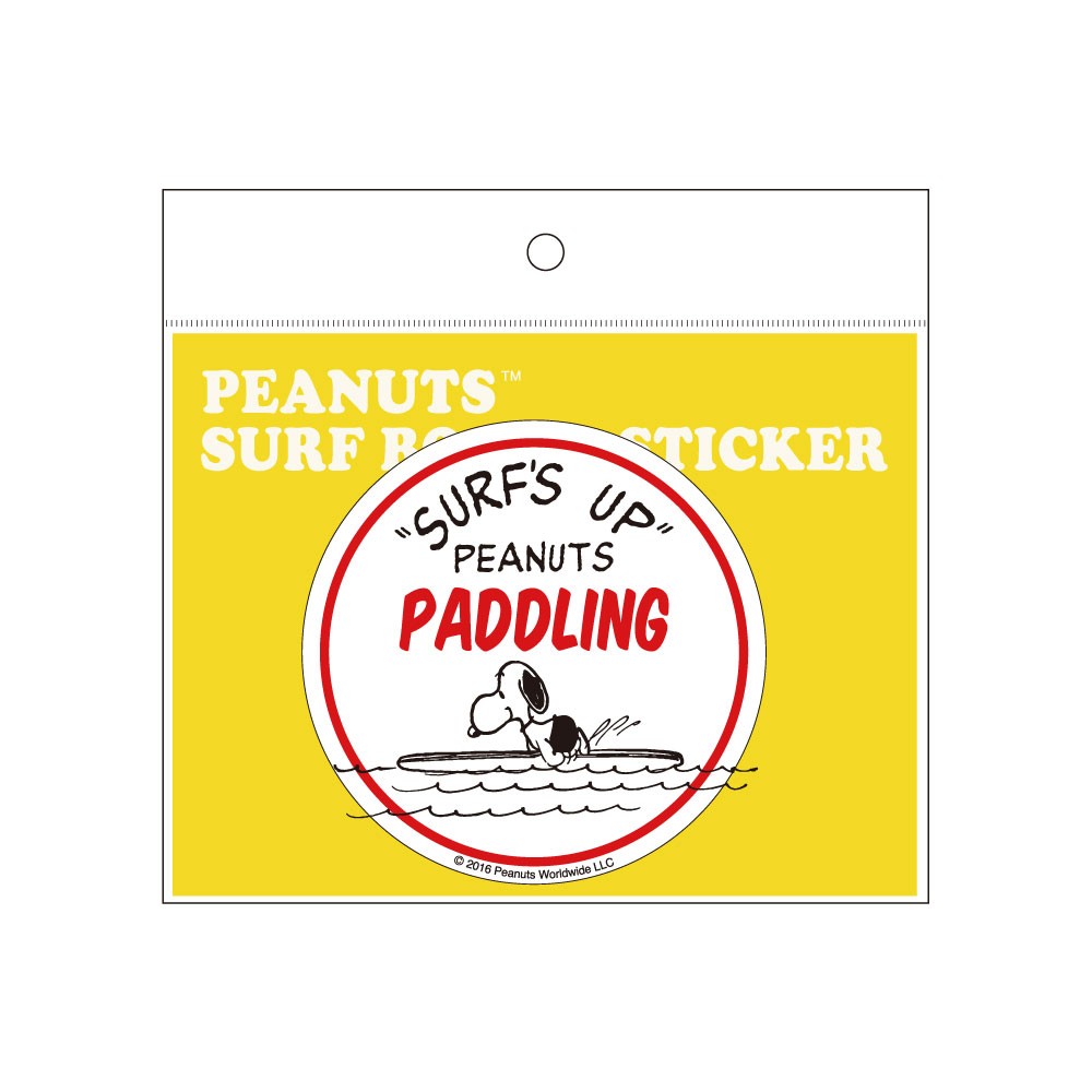 (タイムセール)ピーナッツ (PEANUTS) サーフステッカー SURF STICKER (SNP-19010) スヌーピー サーフボード ミュージアム グッズ イラスト 画像 アフタヌーンティー 当たり 六本木サイズ おすすめ 紐 ドルフィン 厚さ 冬レディース メンズ 保温 日焼け パタゴニア ビラボン