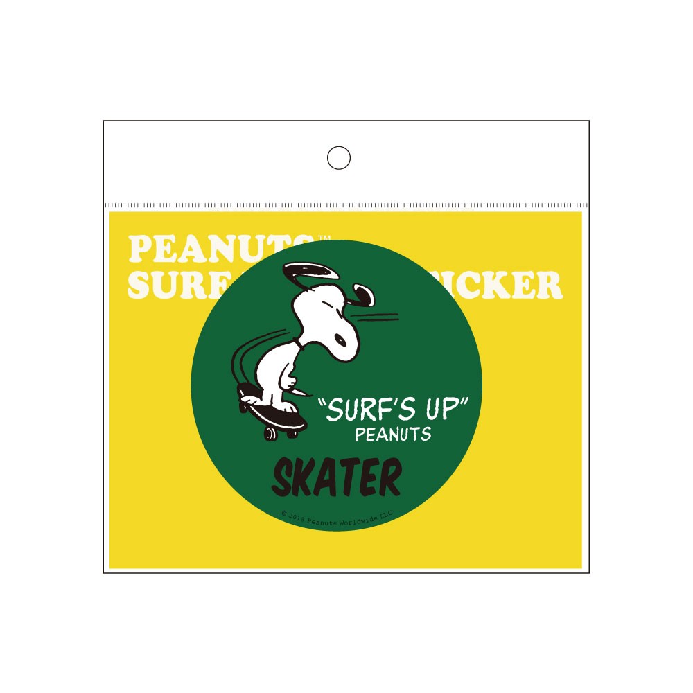 (タイムセール)ピーナッツ (PEANUTS) サーフステッカー SURF STICKER (SNP-19014) スヌーピー サーフボード ミュージアム グッズ イラスト 画像 アフタヌーンティー 当たり 六本木サイズ おすすめ 紐 ドルフィン 厚さ 冬レディース メンズ 保温 日焼け パタゴニア ビラボン