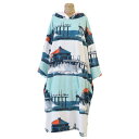 ツールストゥールス (TOOLS) 子供用キッズサイズ(身長120cm程度)お着替え用マイクロファイバータオル地袖付きプルオーバーポンチョ/ピア TLS KID...