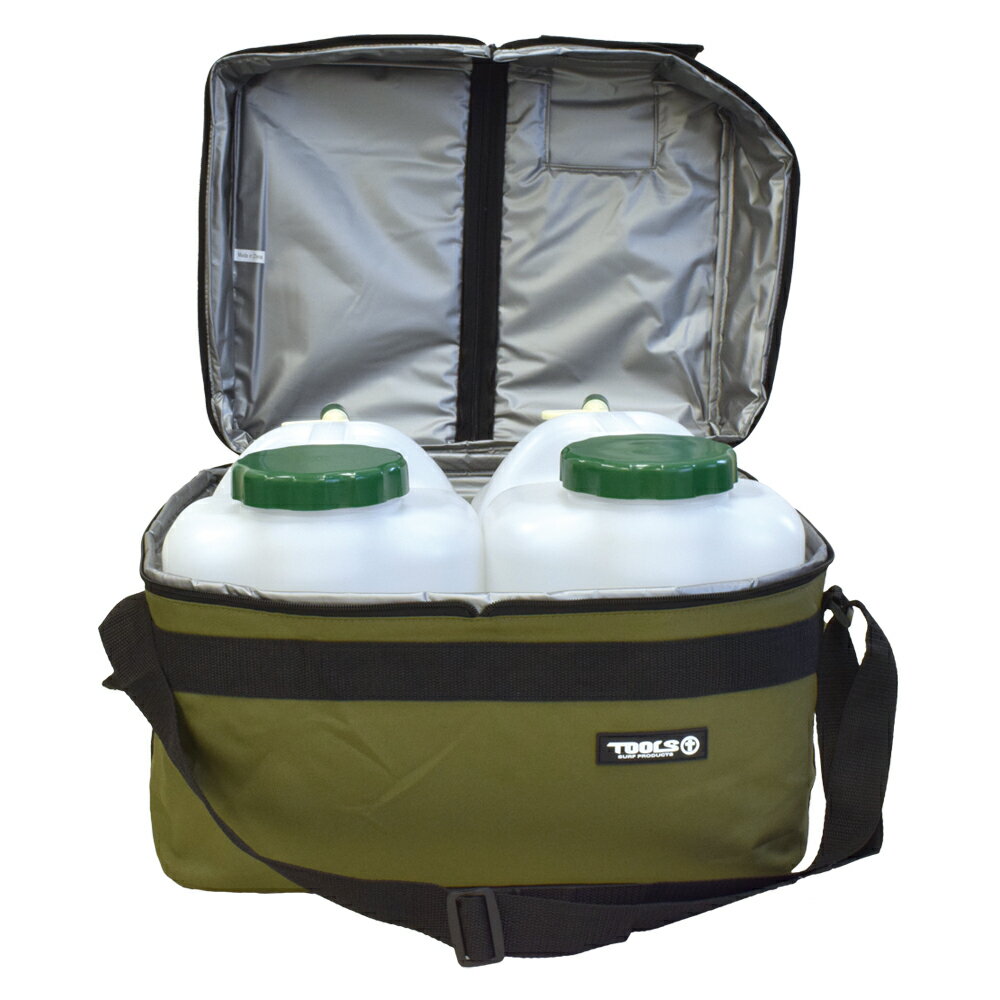 ツールストゥールス (TOOLS) ダブルポリタンカバーのみ 2個入り DOUBLE POLY TANK COVER/カーキ ウェットスーツはbewet社 セミドライ 自作 おすすめ 充電 温水 お湯シャワー クーラーボックス サイズ ホームセンター