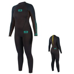 オーシャンアンドアース(OCEAN&EARTH)レディースロングスリーブフルスーツウェットスーツ長袖長丈パンツLADYS LONG SLEEVE STEAMER 5/4mm WETSUITS"送料無料　インフレータブルヨガウェットスーツはbewet社セミドライ