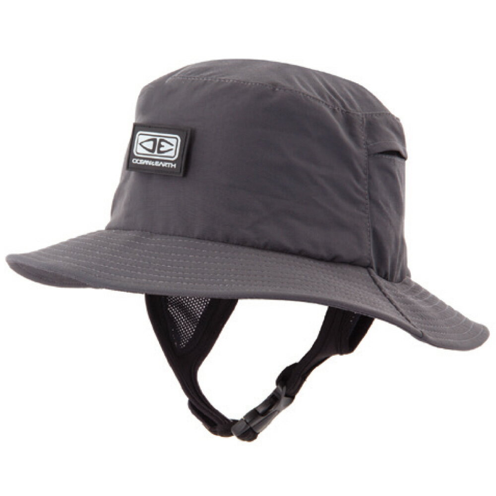 オーシャンアンドアース (OCEAN&EARTH) ビンギンソフトピークサーフハットメンズ水陸両用/ブラック BINGIN SOFT PEAK SURF HAT BLACK　　ベースボール 野球 帽子 つば付き おすすめ ビラボン 紫外線 UVカット パタゴニア オニール メンズ 被り方 ハーレー レディース