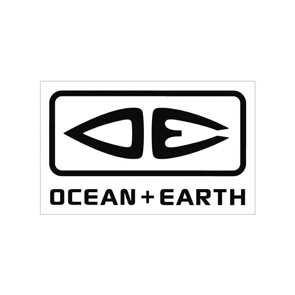 オーシャンアンドアース (OCEAN&EARTH) ステッカー STICKER/クリア 保温 ウェットスーツ 防寒 ハーレー ビラボン ボルコム インナー 冬 代用 夏 暖かい amazon 効果 おすすサーフボードサーフィンロングボードファンボード自作 手作り トリップ 旅行 人気 車 作成 amazon