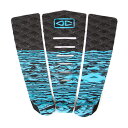オーシャンアンドアース (OCEAN&EARTH) ブレーズスリーピースデッキパッド DECKPADO&E BLAZED 3 PIECE BLUEBLACK フ...