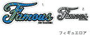フェイマス FAMOUS FIGUEROA LOGO STICKER フィギュエロアロゴステッカー