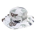 タバルア タヴァルア(TAVARUA) 59cmサンシェイド UVサーフハットキャップユニセックス紫外線/BOTANICAL WHITE SUNSHADE SU...